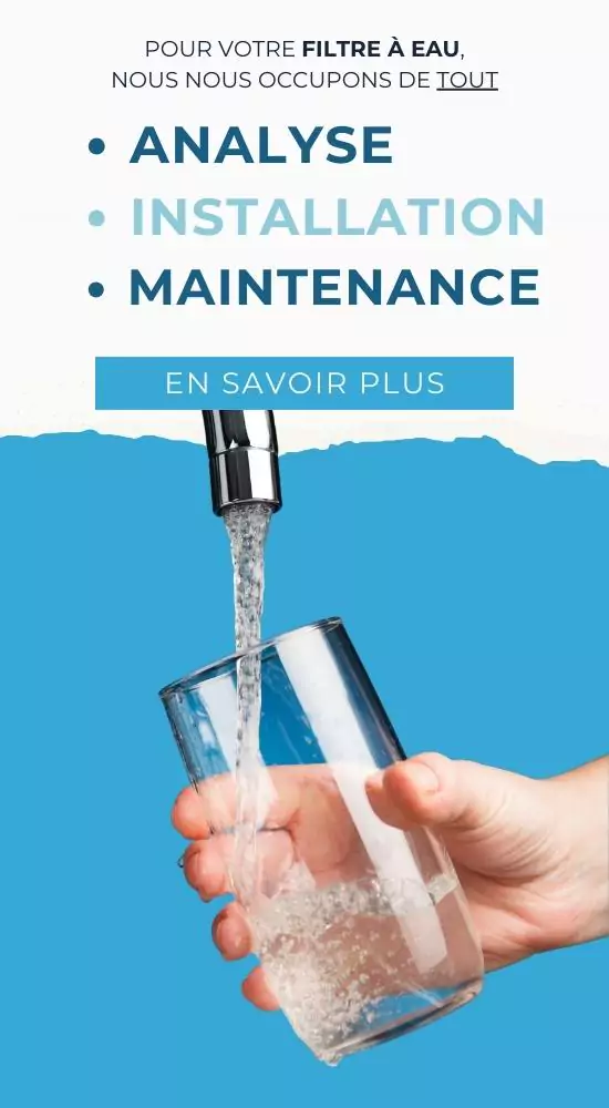 Installation d'un filtre à eau pas cher en Suisse romande